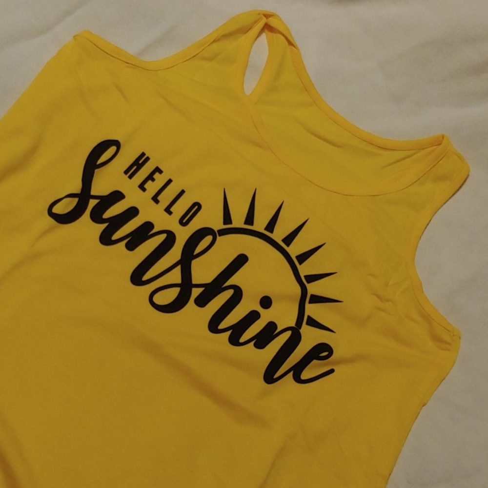 Hello sunshine tank